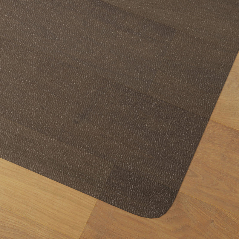 Non Slip Chair Mat for Hard Floors Protects Wood and Tile Ideal for Office Use Black
