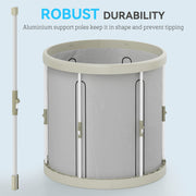 Black 210L Portable Ice Bath Tub for Cold Water Therapy and Recovery by SPORTNOW