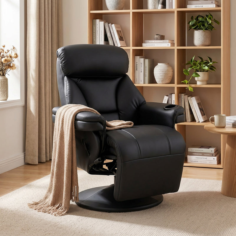 Recliner Chair Black - image 2