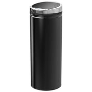 Sensor Kitchen Bin 50L Touch Free with Soft Close Lid for Cleaner Waste Disposal Black Homcom