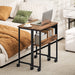 Industrial Drop Leaf Writing Desk 63 cm Space Saving Home Office Work Table