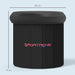 300L Portable Ice Bath Tub for Cold Water Therapy with Lid and Carry Bag by SPORTNOW