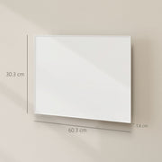 WiFi Smart Electric Wall Mounted Heater 170W Far Infrared Low Energy Heating White