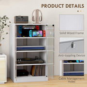 Media Storage Stand White - image 6