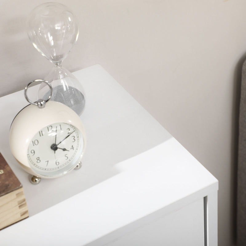 Freestanding Bathroom Storage Cabinet With Drawers And Cupboard For Home Organisation White
