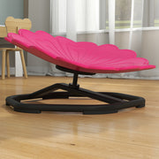 Kids Sensory Spinning Chair for Balance and Coordination with Non Slip Base, Pink AOSOM