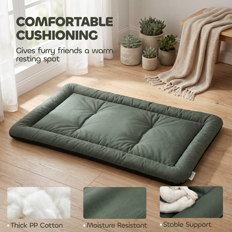 Waterproof Pet Bed Mat for Protecting Car Seats and Floors from Muddy Paws Army Green