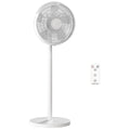 Pedestal Fan with Remote and Timer for Custom Home Cooling White AOSOM