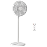 Pedestal Fan with Remote and Timer for Custom Home Cooling White AOSOM