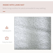 Folding Pet Carrier Bag with Mesh Panels for Travel and Outdoor Use, Grey