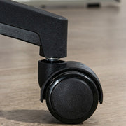 Black Ergonomic Office Chair With Mesh Back Lumbar Support And Adjustable Headrest