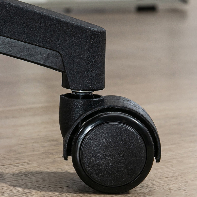 Black Ergonomic Office Chair With Mesh Back Lumbar Support And Adjustable Headrest