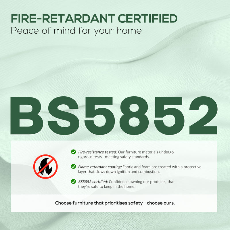 2 Seater Folding Sofa Bed For Small Spaces - 3 Position Reclining Backrest, Green Fabric