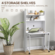 Folding Desk, White