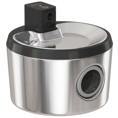 Cordless Pet Water Fountain with Motion Sensor and 4L Tank for Cats and Small Dogs Silver AOSOM