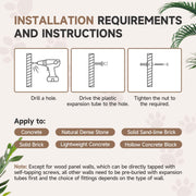 Four Piece Cat Wall Furniture Set with Hammock and Steps for Indoor Climbing Fun, Dark Grey