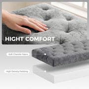 Ottoman storage bench - Grey