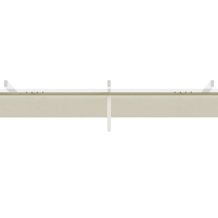 Replacement Retractable Canopy for 4 x 3m Pergola Cream White by Outsunny