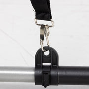 Cordless Pole Chainsaw for Safe Tree Pruning and High Branch Trimming Black AOSOM