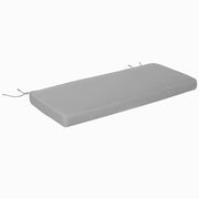 Light Grey 2 Seater Garden Bench Cushion for Outdoor Comfort by Outsunny