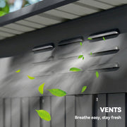 Garden Storage Shed with Sliding Door for Secure Outdoor Tool Organisation Light Grey Outsunny