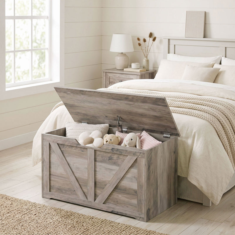 Storage bench 100L - Grey