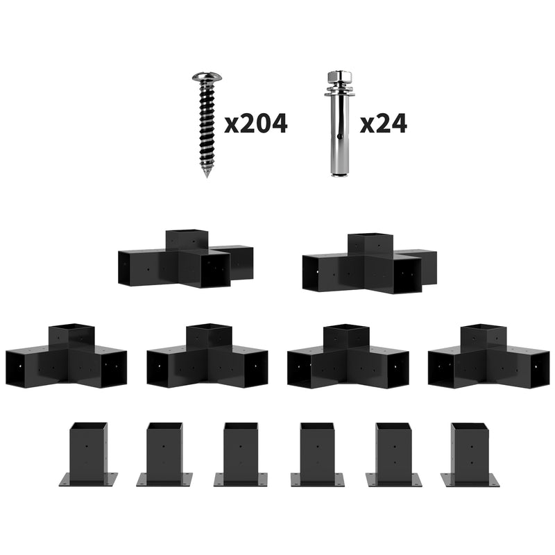 DIY Pergola and Gazebo Bracket Kit for Gardens | Opal Retail UK