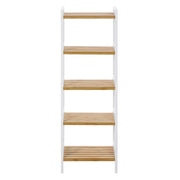 Bamboo 5-tier shelf unit by Songmics, main product view