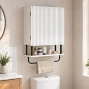 Bathroom Wall Cabinet, White