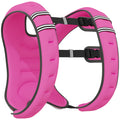 Adjustable Weighted Vest for Running and Strength Training with Mesh Pocket 8kg Pink AOSOM