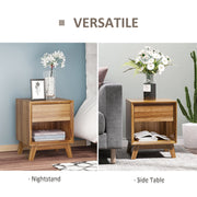 Versatile use as a nightstand and as a living room side table
