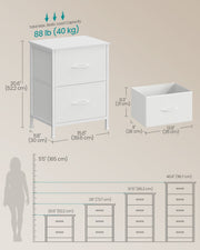 Labelled dimensions diagram showing the table measures 39.6 x 30 x 52.2cm with drawer size and load capacity