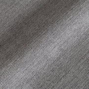 Close-up of the grey linen-look fabric texture