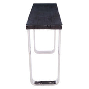Side profile of the console table showing its slim 40cm depth