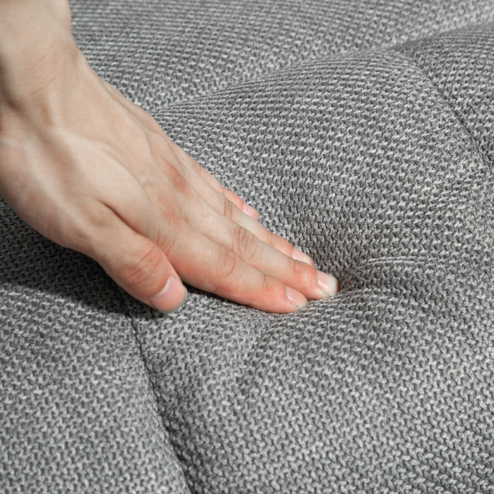 Grey Electric Rise and Recline Massage Armchair with Padded Seat by HOMCOM