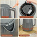 Grey 1.7L 3000W Fast Boil Cordless Kettle and 2 Slice Toaster Set with 7 Browning Levels by HOMCOM