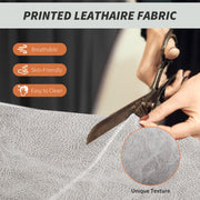 Grey Reclining Office Chair With Lumbar Support Pillow For Comfortable Home Working