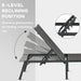 Set of 2 Grey Rattan Sun Loungers With Adjustable Backrest for Garden and Poolside by Outsunny