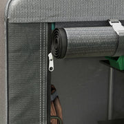 Dark Grey Temporary Garden Shed 179 x 120cm by Outsunny