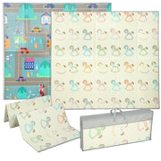 AIYAPLAY Foldable Double-Sided Baby Play Mat, for Toddlers, Bedrooms, Nurseries, Playrooms AOSOM