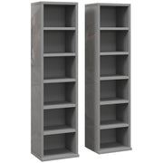 Two CD towers standing apart, showing the high gloss side panels