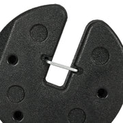 Set of 16 Gazebo Weights 48KG with Reinforce Pins and Carry Belt for Gazebos Tents Shelters by Outsunny