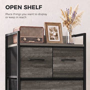 Open shelf feature image with display pieces kept within easy reach