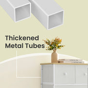 Chest of drawers styled in a bedroom setting