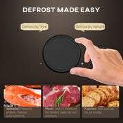 Black 23L 800W Digital Solo Microwave With 10 Power Levels and Auto Cook by HOMCOM