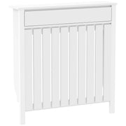 Radiator Cover with Storage Drawer for Hallway Safety and Organisation White Homcom