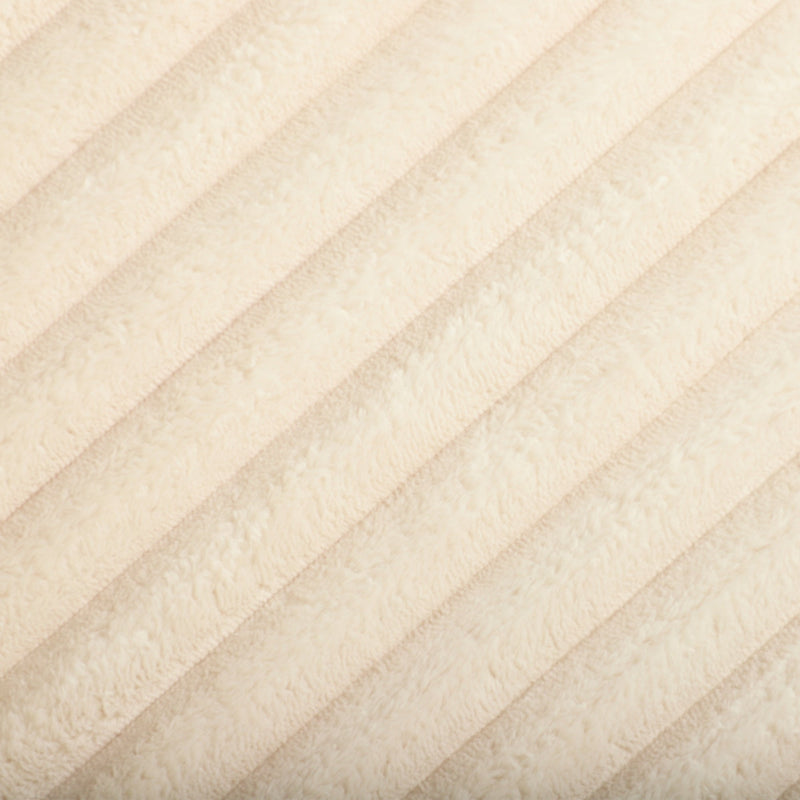 Close-up of the deep ribbed corduroy fabric