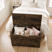 Storage bench 100L - Brown