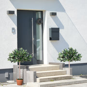 Set of 2 Artificial Olive Trees 3ft Potted Plants for Home or Office Decor Orange