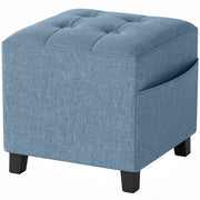 Storage footstool - Blue